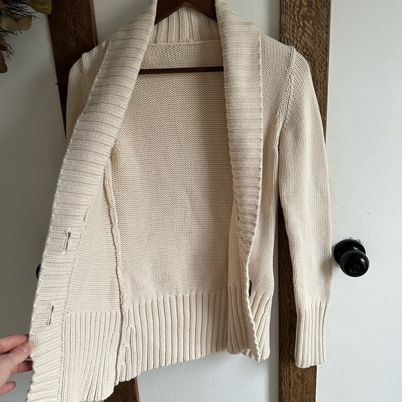 Vintage Y2K Women’s Shawl Collar Heavy Cardigan Sweater EUC - Picture 11 of 16